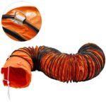 Depurador de Aire VEVOR con Filtracion de 3 Etapas 550 CFM maquina aire negativo apilable manguera conductos PVC flexibl
