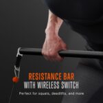 SQUATZ Apollo Board Mini: máquina de cable inteligente de resistencia de 150 libras, entrenador funcional para entrenami