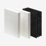 Purificador de aire Coway Airmega 400 True HEPA filtro carbón activado cubre 1560 pies cuadrados modo inteligente blanco