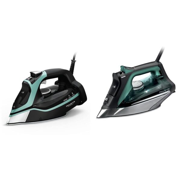 Plancha Rowenta Steam Force suela acero inoxidable 400 agujeros microvapor Pro Master 7.41 oz min