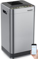 Purificador de aire Nuwave OxyPure Zero sin filtros reemplazables para toda la casa cobertura hasta 2002 pies cuadrados