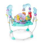 Bright Starts Disney La Sirenita Mar de Actividades Saltarín de Actividad para Bebé con Juguetes Interactivos, Luces y M