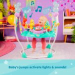 Bright Starts Disney La Sirenita Mar de Actividades Saltarín de Actividad para Bebé con Juguetes Interactivos, Luces y M