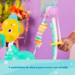 Bright Starts Disney La Sirenita Mar de Actividades Saltarín de Actividad para Bebé con Juguetes Interactivos, Luces y M