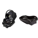 Maxi-Cosi Maxi-Cosi Mico Luxe - Asiento infantil de automóvil orientado hacia atrás para bebés de 4 a 30 libras, Midnigh