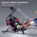 Remadora de Agua Sunny Health Fitness AquaStrive SF-RW5910SMART 300 lb Resistencia Hidrodinámica