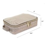 Itzy Ritzy Mochila para pañales – Mochila de gran capacidad Boss Plus Baby Bag y cubos de embalaje – Juego de 3 cubos de
