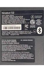 Segway Ninebot S2 - Patinete eléctrico de autoequilibrio, velocidad máxima de 11.2 mph, rango de 21.7 millas con altura