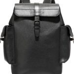 Cole Haan Mochila Triboro para hombre, color negro
