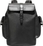 Cole Haan Mochila Triboro para hombre, color negro