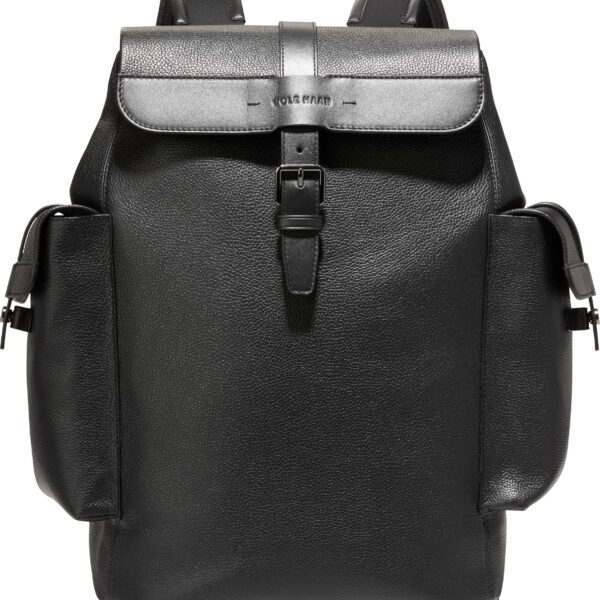 Cole Haan Mochila Triboro para hombre, color negro