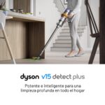 Aspiradora inalámbrica Dyson V15 Detect Plus 240 AW 3 modos 60 min filtro láser