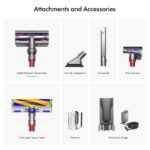 Aspiradora inalámbrica Dyson V15 Detect Plus 240 AW 3 modos 60 min filtro láser