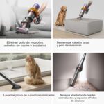 Aspiradora inalámbrica Dyson V15 Detect Plus 240 AW 3 modos 60 min filtro láser