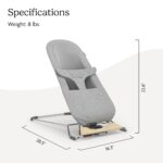 UPPAbaby Mira Bouncer/Portable 2-en-1 Bouncer + Asiento que crece con tu bebé/Certificación GREENGuard® Gold, JPMA + FSC