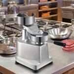 VEVOR Prensa Comercial para Hamburguesas, Prensa para Hamburguesas de Carne de 130mm/5pulgadas, Prensa de Acero Inoxidab