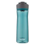 Termo botella de agua Forza Sports Contigo Cortland Chill 2 0 acero inoxidable con aislamiento al vacío y tapa antiderra
