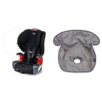 Britax Grow with You ClickTight - Asiento de automóvil 2 en 1 y forro impermeable para asiento de automóvil, tela que ab