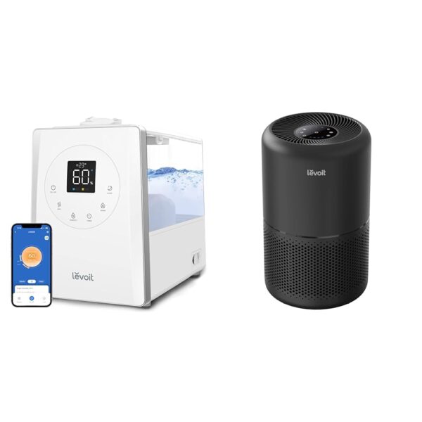 Humidificador LEVOIT LV600S 6L Niebla Cálida y Fría Cobertura 753 ft2 Control App VeSync