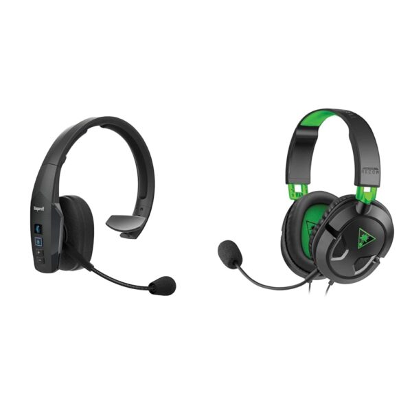 Paquete Auriculares BlueParrott B450-XT Bluetooth 5.0 Cancelación Ruido 96% y Headset Turtle Beach Recon 50 Xbox Series