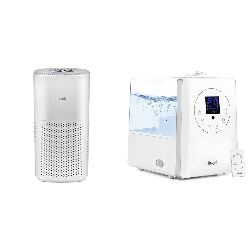 Version 1.0.0 Purificador de Aire LEVOIT para Habitaciones Grandes con Modo Automático WiFi