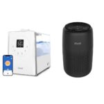 Humidificador y Purificador de Aire LEVOIT LV600S, Niebla Cálida y Fría, Filtro 3 en 1, Tanque 6 L, para Habitaciones Gr