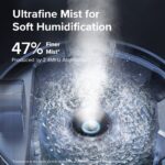 Humidificador y Purificador de Aire LEVOIT Dual 150 Tanque 3 Litros 25 Horas Difusor Aceites Esenciales Niebla Fría Apag