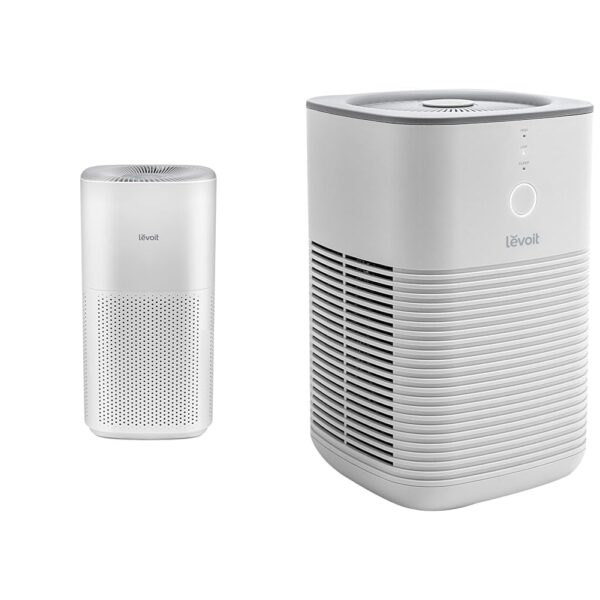 Paquete Purificadores de Aire LEVOIT Core 600S 3175 Pies Cuadrados CADR 410 CFM y LV-H128 Escritorio HEPA