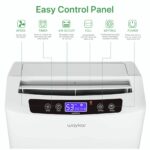 Waykar Deshumidificador Energy Star de 80 pintas para espacios de hasta 5,000 pies cuadrados en casa, en sótanos y deshu