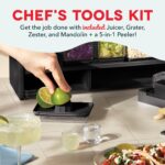 Prepdeck Estación de almacenamiento y preparación de recetas Gen 2, 8 herramientas esenciales + tabla de cortar de lujo,