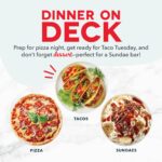 Prepdeck Estación de almacenamiento y preparación de recetas Gen 2, 8 herramientas esenciales + tabla de cortar de lujo,