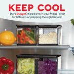 Prepdeck Estación de almacenamiento y preparación de recetas Gen 2, 8 herramientas esenciales + tabla de cortar de lujo,