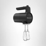 Batidora de mano inalámbrica KitchenAid Go KHMR700BM 7 velocidades 12V batería MAX separada negro mate