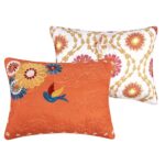 Juego de colcha acolchada Greenland Home Barefoot Bungalow Topanga Greenland Home Fashions GL-1703EJSQ Queen Jumbo 3 pie
