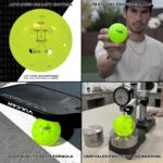 Vulcan | Pelota oficial de pickleball VPRO Flight Outdoor de The PPA Tour & MLP | Paquete de bolas de 3, 6, 12, 36 y 100