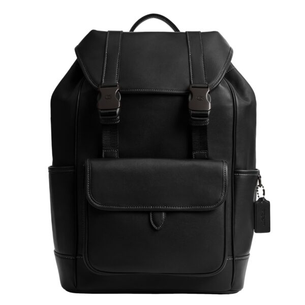 Bolso de hombro para hombre COACH League, Negro, Tamaño único