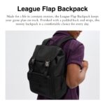 Bolso de hombro para hombre COACH League, Negro, Tamaño único