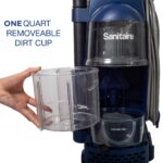 Aspiradora vertical comercial Sanitaire SL4410A sin bolsa con herramientas y SC679K Tradition con bolsa rojo