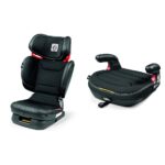 Peg Perego Viaggio Flex 120 - Asiento elevador de coche para niños de 40 a 120 libras - Fabricado en Italia - Regaliz (n
