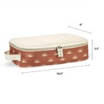 Itzy Ritzy Boss Plus + Juego de 3 cubos de embalaje, coñac