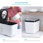 Compostador eléctrico de cocina Home Zone Living VA42272A 3 litros ciclo limpieza automática residuos alimentos