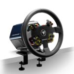 Volante de carreras Thrustmaster Evo Racing 32R Leather 4060318 llanta redonda cuero 32 cm compatible PS5 PS4 Xbox Serie