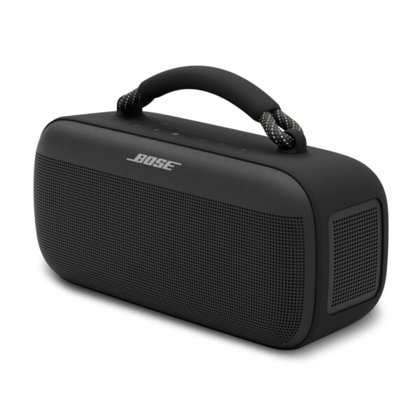 Bose SoundLink Max Altavoz Bluetooth – Altavoz inalámbrico portátil para fiestas, IP67 impermeable, mango de cuerda, has