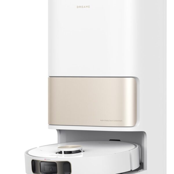 Robot aspirador y fregona DREAME L10sProUltraHeat, succión 7,000 Pa, fregona extensible y agua caliente automática