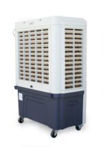 Enfriador evaporativo comercial SPT SF-48LBB 101 pintas 1062 CFM con control remoto ruedas y almohadilla panal 3 lados
