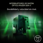 Mouse Inalámbrico Gaming Razer Viper V3 Pro RZ01-05120100-R3U1 54g Simétrico Sensor Óptico 35K DPI Sondeo 8K Hz 8 Botone
