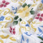 Juego de Edredon 7 Piezas Queen Stratford Park Nanshing International Quilt7pc microfibra estampado floral ligero con sa