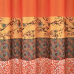 Juego de Edredón Reversible Lush Decor Royal Empire 3 Piezas Algodón a Rayas Queen con Paneles de Cortina Filtro de Luz