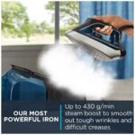 Paquete Planchas de vapor Rowenta Perfect Steam Pro DG8624 y Smart Temp DW3261 acero inoxidable 1800W 400 orificios