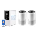 Humidificador purificador de aire niebla cálida y fría LEVOIT 706fe0f8 para dormitorio y hogar mascotas alergias